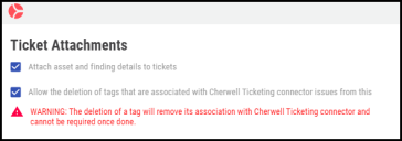 Cherwell Connector - Ticket Attachments
